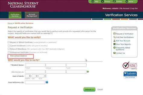High School Diploma Verifications – Verifications .